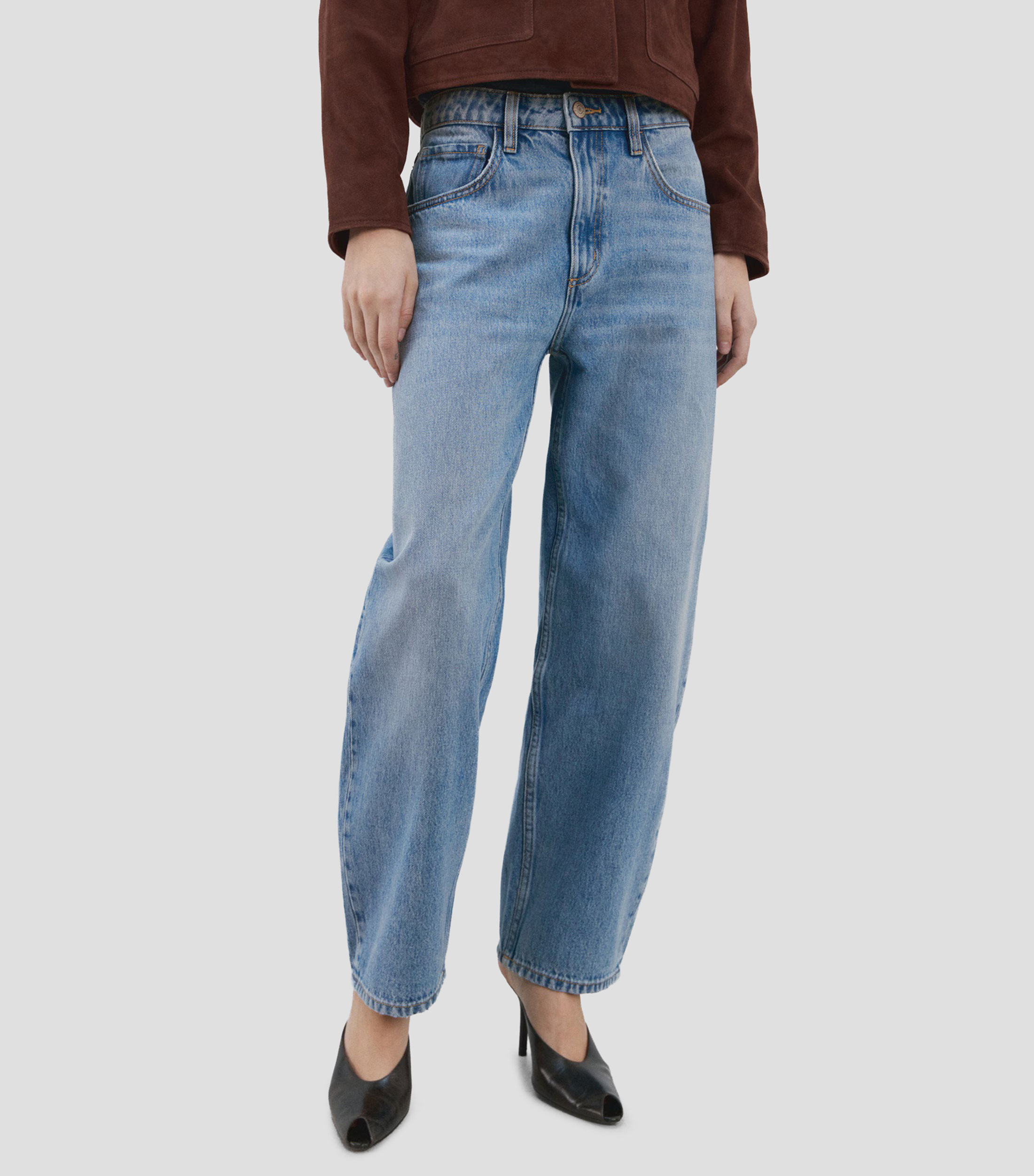 Jeans Amplio Mujer